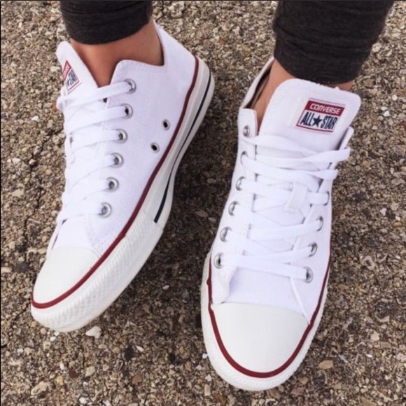 Converse Shoes - 🌈CONVERSE WHITE SNEAKERS🌈